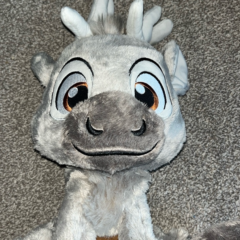 Disney Parks Frozen Sven Reindeer Big Feet Plush Stuffed Animal - Picture 6 of 7
